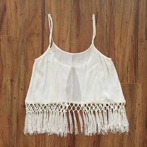 Macrame crop top